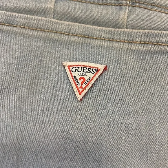 Guess High Rise Jean Shorts - Picture 3 of 4